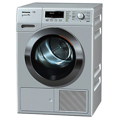 Miele TKR 650 WP Heat Pump Freestanding Tumble Dryer, 9kg Load, A++ Energy Rating, Lotus White